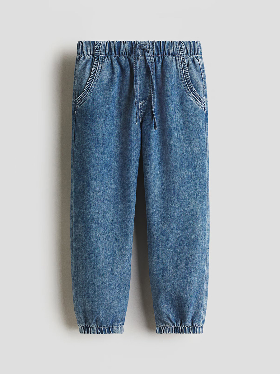 HMKD026  Denim Joggers  Cotton 78%, Polyester 22%  2-8