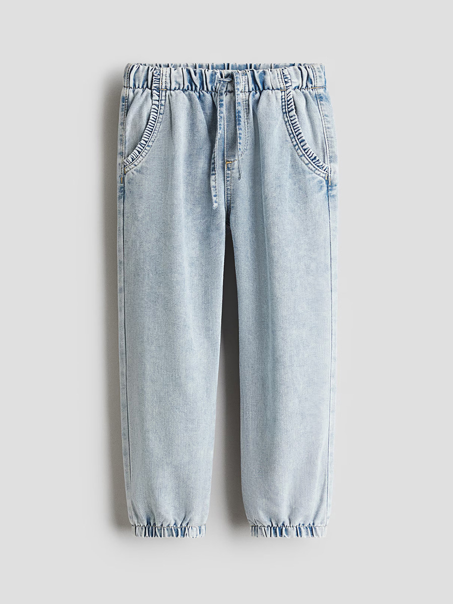 HMKD026  Denim Joggers  Cotton 78%, Polyester 22%  2-8