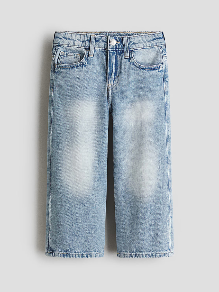 HMKD017  Baggy Fit Jeans  100% Cotton  2-8