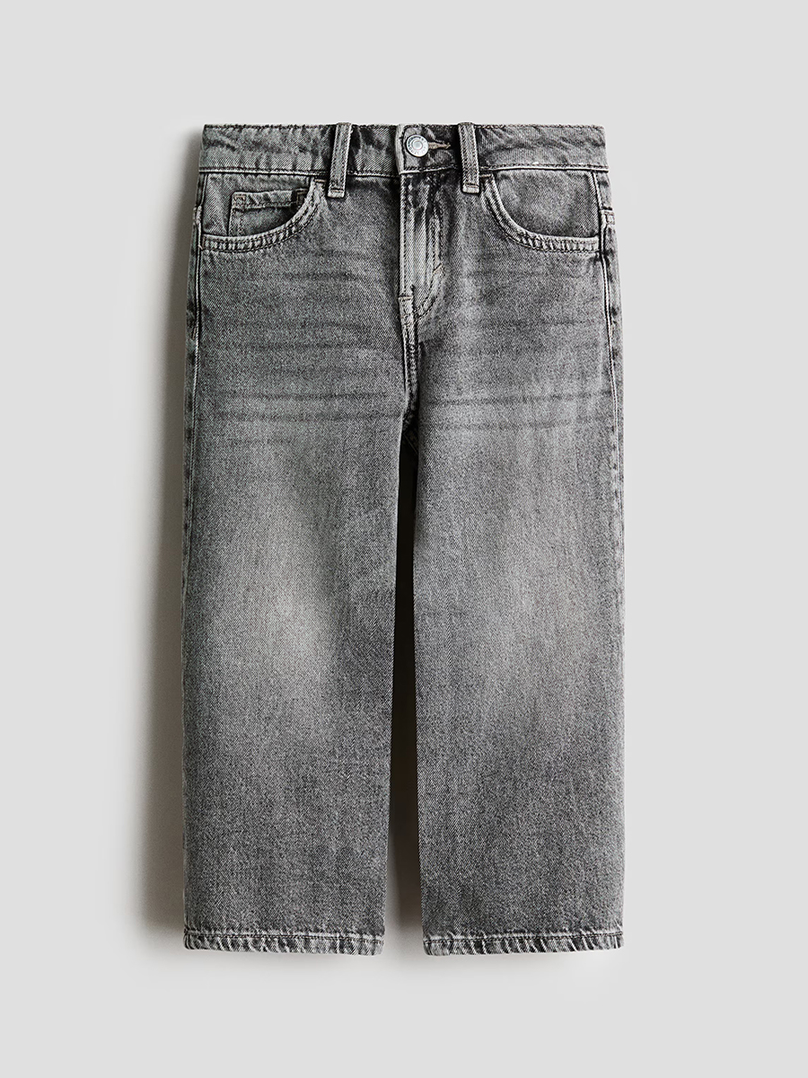 HMKD017  Baggy Fit Jeans  100% Cotton  2-8